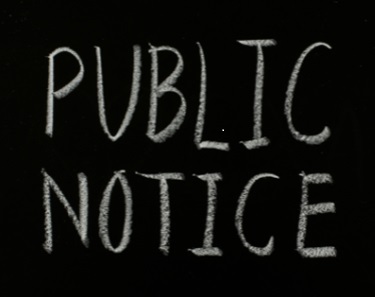 Public Notice