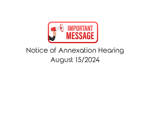 Notice of Annexation Hearing – Town of Bentley Proposed Annexation